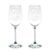 Personalized Wine Glasses for Two with Engraving Text